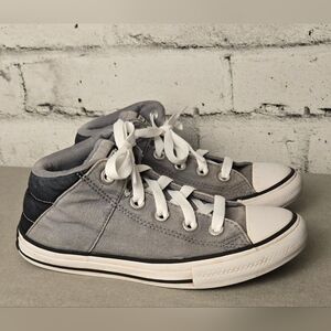 Converse CT All Star Axel Boys Gray High Top Sneakers Size 2